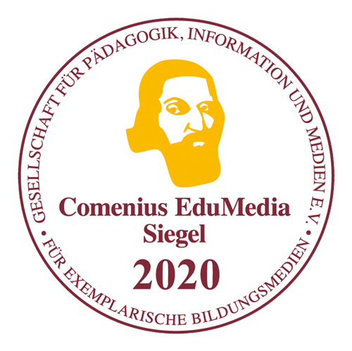 Comenius EduMedia Siegel 2020 Auszeichnung Comenius EduMedia Siegel 2020
