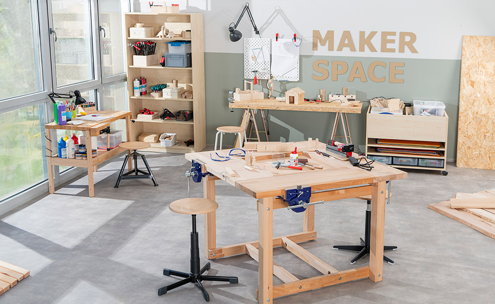 Makerspace: Making-Werkstatt - Raumsituation